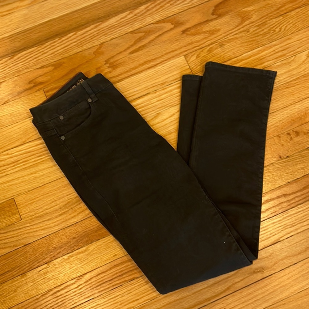Talbots Heritage Straight Leg 6 and 28 Black Jeans